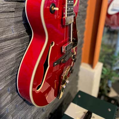 Ibanez GB10SEFM-SRR George Benson Signature 2022 - Present - Sapphire Red image 4