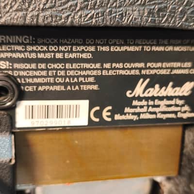 Marshall JCM 600 Model 601 60-Watt 1x12 Guitar Combo Late 1990s - Black image 8