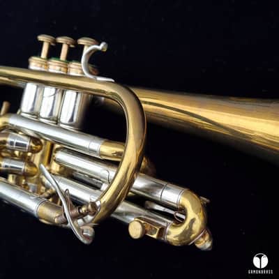 F.E. Olds Standard Los Angeles Bb cornet LM gamonbrass case mouthpiece image 8