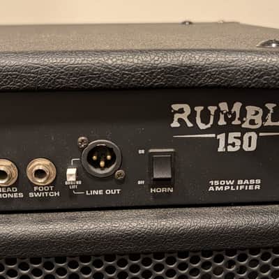 Fender Rumble 150 150-Watt 1x15" Bass Combo 2000s - Black image 2