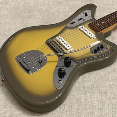 2004 Fender Japan JG-66 Jaguar Limited Edition Antigua Finish + G&G Deluxe Case Hang Tags Duncan Hot Jag Upgrade image 9