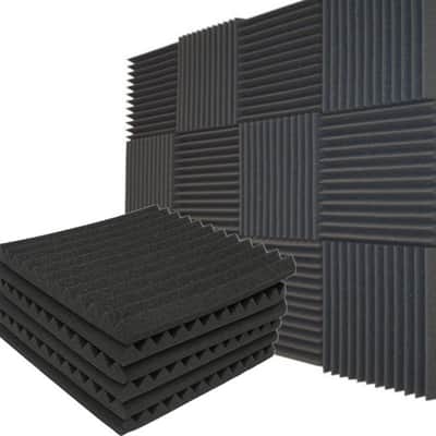 24 Pcs Soundproof Acoustic Foam Panels (12 x 12 x 1 inch) image 3