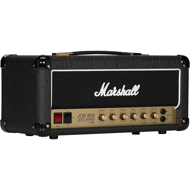 Marshall Studio Classic 20W Tube Guitar Amp Head Regular Black image 1