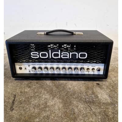 Soldano SLO-30 Head - Head - Black - Excellent w/ Original Box, Cables, Footswitch image 6