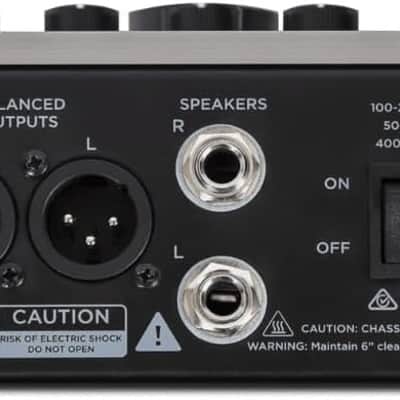Seymour Duncan PowerStage 100 Stereo Pedalboard Amp Bundle with 10 ft Pig Hog PCH10BK Black Woven Instrument Cable and Liquid Audio Instrument Polishing Cloth - 100 Watt Stereo Guitar Amp Head image 4
