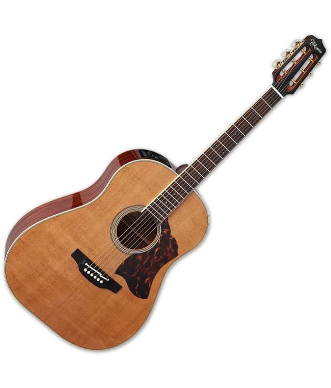 Takamine CRN-TS1 Dreadnought Electric Acoustic Guitar Natural image 1