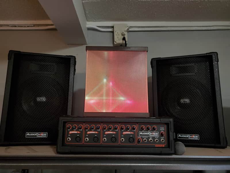 SoundTech Audio Choice QM4 and C100 Speakers - PA Mixer image 1