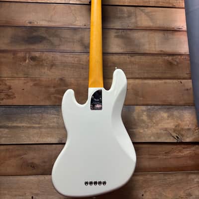 Fender American Pro II Jazz Bass V Olympic White w/case image 14