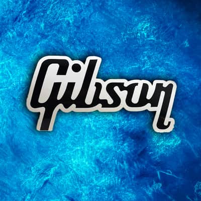 GIBSON GUITARS BLACK LOGO STICKER INSANELY RARE GENUINE LIMITED EDITION GUITAR CASE CANDY BASS BUMPER STICKER DECAL FREE SHIPPING! image 2