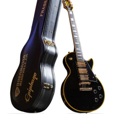 Epiphone Joe Bonamassa Black Beauty Les Paul Custom Outfit 2020 - 2024 - Ebony image 5