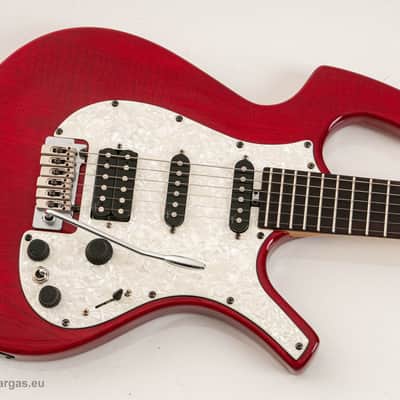 Parker Fly P-38 Trans Red MIK Fishman Piezo Bridge image 3