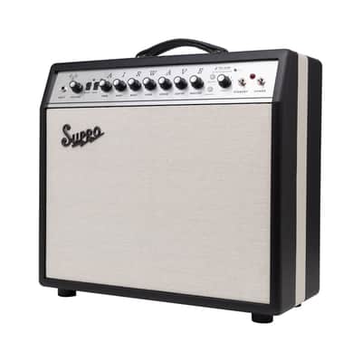 Supro Airwave 1x12 Combo - Black & Cream (1825RT) image 5