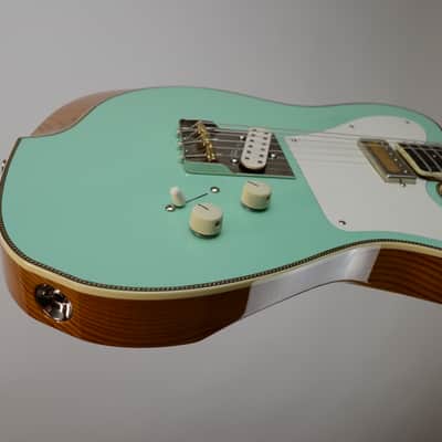 Bruce Guitars - "The Ellary" deluxe, surf green , Gemini pickups image 21