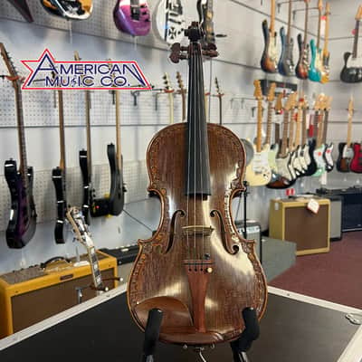 West Coast String Instruments Hand Carved Full Scale Phoenix Violin NM03 image 1