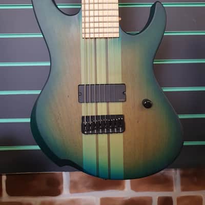 Agile Intrepid Pro 828 Oceanburst 8 String Electric Guitar image 3