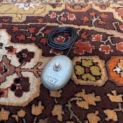 Vintage 1960s Vox JMI Egg AC30 AC15 AC10 AC4 Original Amplifier Footswitch Pedal image 1
