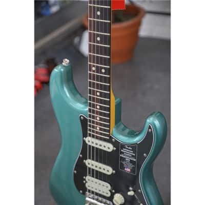FENDER American Professional Classic Stratocaster HSS RW Faded Sherwood Green Me image 9