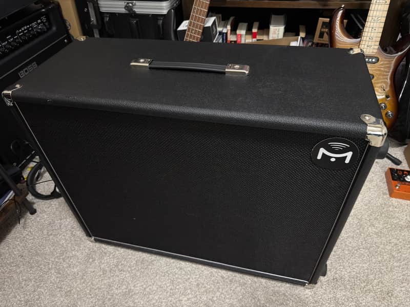 Mission Engineering Gemini 2-BT 2021 - Black. Active Guitar Cabinet, 212, Stereo image 1