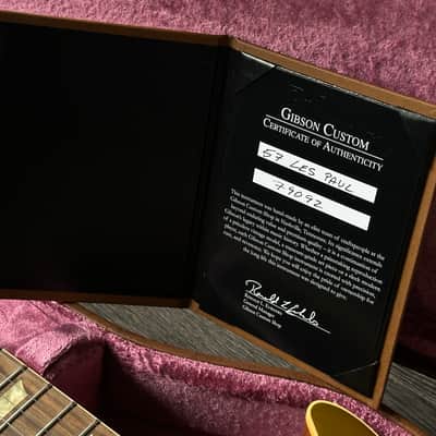 2019 Gibson Les Paul Standard 1957 VOS Historic Reissue Custom Shop image 5