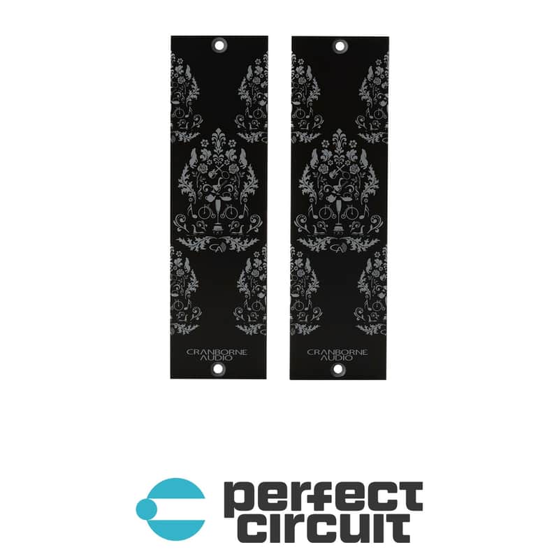 Cranborne Audio Vintage Wallpaper 500-Series Blank Panel (Pair) image 1