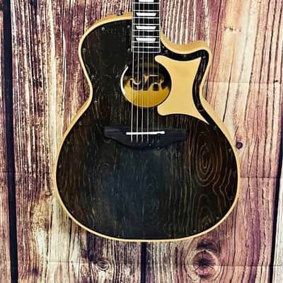 Lex 3D Ray AC1 3D Printed Carbon Fiber PLA Custom Acoustic Guitar image 1