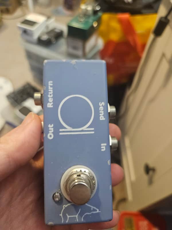 Lazy Bear FX loop pedal 2010s - Blue image 1