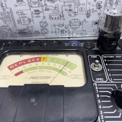 GE 6SN7GTB NOS Matched Pair Side O-Getter 1950s Tested image 10
