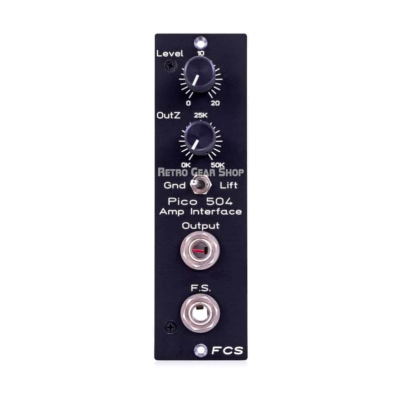 FCS Pico 504 Re Amp Interface 500 Series ReAmp Foote Control Systems Triad A67j image 1
