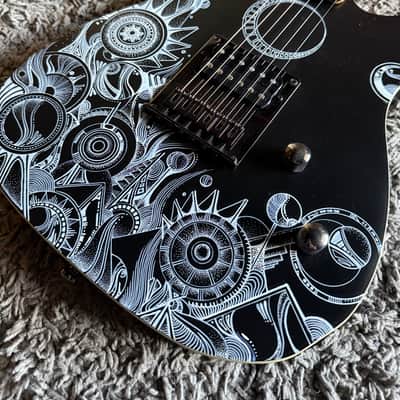 Schecter Custom Hand-Painted PT Diamond Series image 4