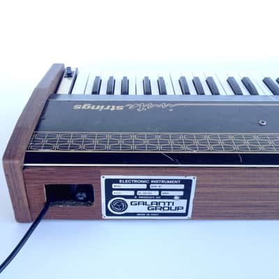 Vintage GALANTI GEM // LEM INSTASTRINGS Synthesizer Keyboard image 5