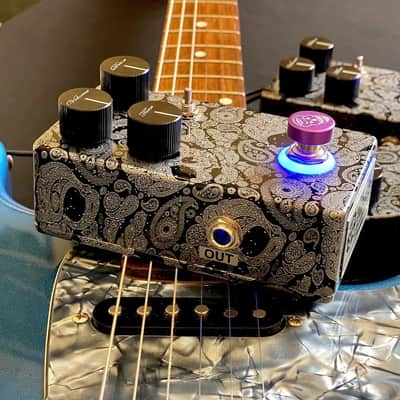 Flattley Boutique Effects Pedals Guitar Platinum Range - Revolution Dynamic Overdrive Pedal image 5