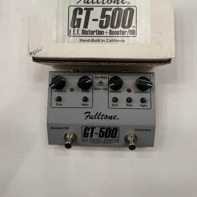 Fulltone GT-500 FET Distortion Booster OD Overdrive Guitar Effect Pedal + Box image 1