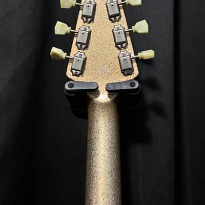 Burny LV-115KK L’ArcenCiel Ken Signature MIJ Flying V 1999-2001 ish - Gold Sparkle image 7
