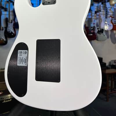 Fender Limited-edition Jack White Triplesonic Acoustasonic Telecaster - Blacktop Arctic White GET PLEK'D! 145 image 13