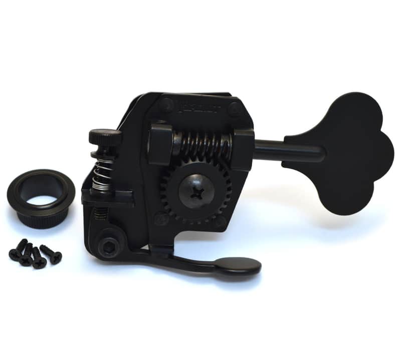 Hipshot BT1 Black Bass Drop D Machine Head De-tuner Xtender 20100B image 1