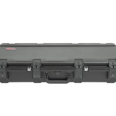 SKB Cases 3i-3614-TKBD iSeries 49-Note Keyboard Case, Waterproof Injection Molded Shell, 14 Total Hook-and-loop Pads in 4 Different Sizes, Pull Handle and Wheels for Easy Towing image 1