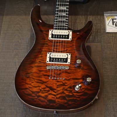 MINTY! Carvin California Carved Top CT-6 Double-Cut Electric Guitar Quilted Amber + COA OHSC image 2