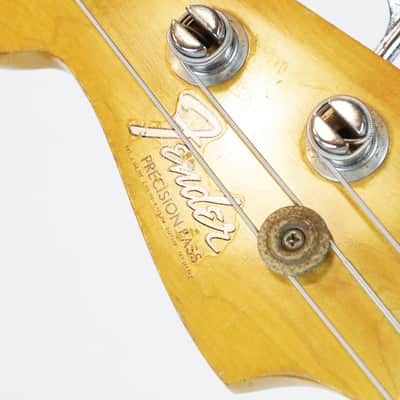 1966 Fender Precision P Bass Vintage 100% All Original Left-Handed Sunburst Lefty ‘66 P-Bass with Vintage No Logo Pre-CBS Hard Case image 21