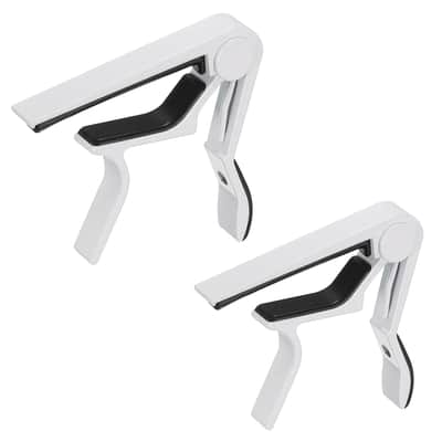 5 Core Capo Acoustic Electric Guitar 6 String Kapo Pair Quick And Easy Adjustment Classic Clip For Banjo Mandolin Or Ukulele Capotraste Para Guitarra image 1