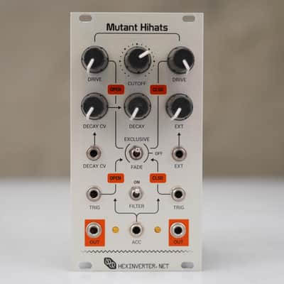 Hexinverter Mutant Hihats Eurorack Synthesizer Module #58491 image 2