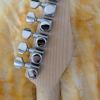 Left Handed Jamstik Strat Style Neck w/ Locking Tuners - 25.5" scale, 14" radius - FREE shipping image 4