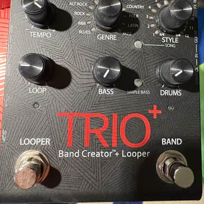 DigiTech TRIO Plus Band Creator + Looper 2010s - Black image 1