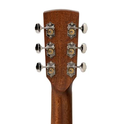 Crafter ES-MAHO GCE NAT ES Series Auditorium Cutaway Solid Sitka Spruce Top Mahogany Neck 6-String Acoustic-Electric Guitar w/Gig Bag image 8