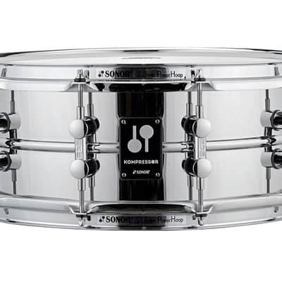 Sonor Kompressor 14" x 5.75" Steel Snare Drum image 1