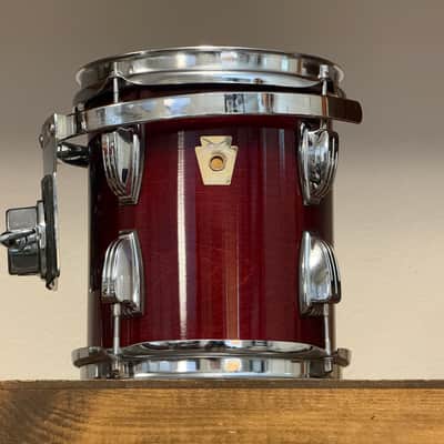 1990's Ludwig 8" Cherry Lacquer 9x8 Classic Maple Rack Tom image 9