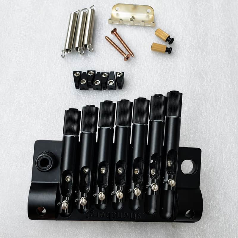 Strandberg Guitars Tremolo Bridge Headless Guitar 7 String - Black Bild 1