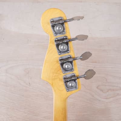 Fender JB-62 Jazz Bass Reissue 2010 Inca Silver Aged Made in Japan MIJ w/ Bag image 20
