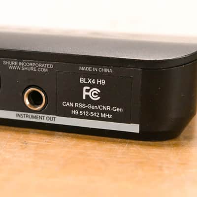 Shure BLX24/PG58 Handheld Wireless System - H9 Band (NO POWER SUPPLY) CG010XN image 8