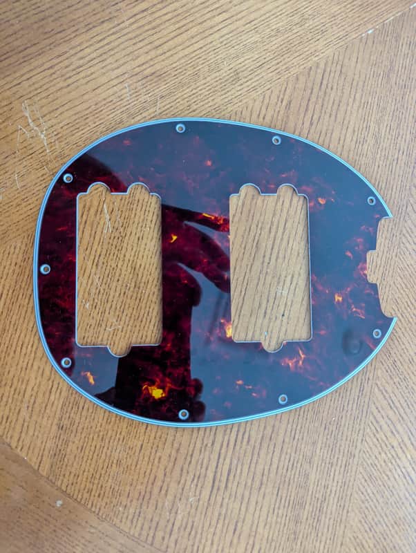 Spitfire StringRay 4HH (pre-2018) Pickguard - Vintage Burgundy™/Vintage Dark™ mix image 1