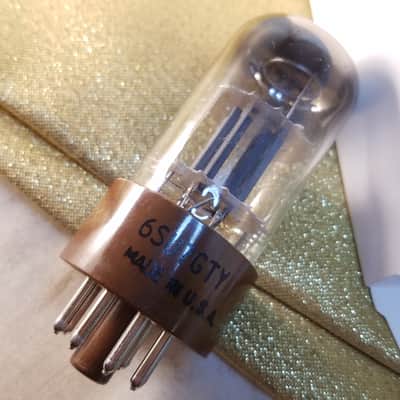 Tung-Sol Perfect 0% Tight Matched Pair (2) 6SU7GTY tNOS AT1000 TESTED Balanced! PI Vacuum Tubes same date code 173B 6188 dual triode premium 6SL7 1975-1980 image 2